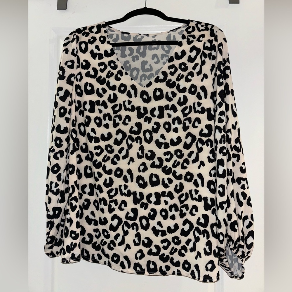 Women’s Cheetah print shirt